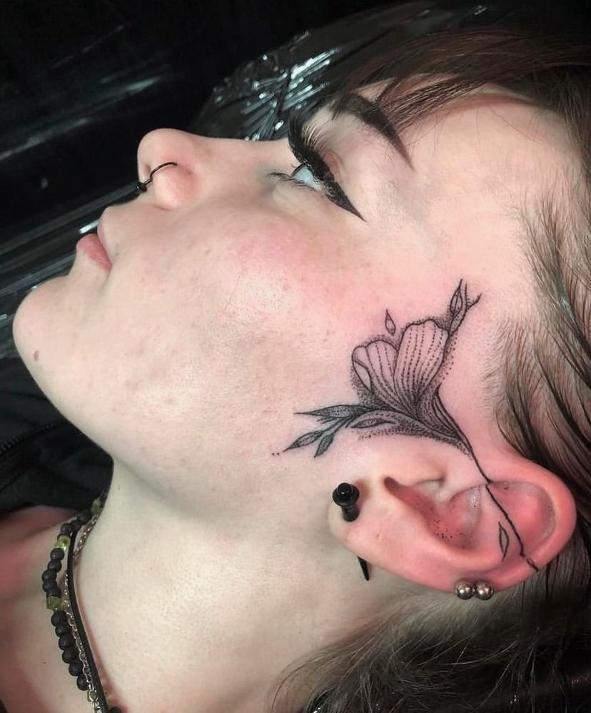 Ear Tattoo